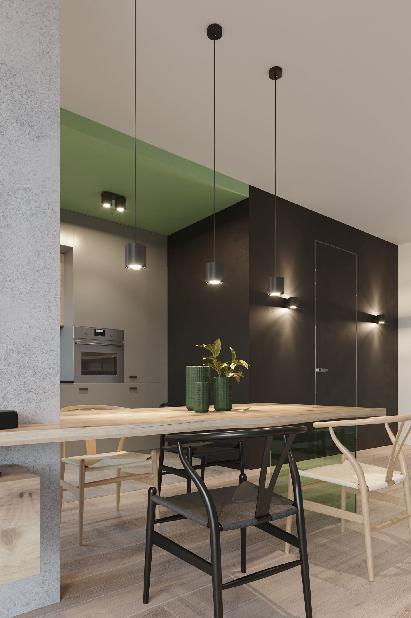Pendant lamp ORBIS 1 black