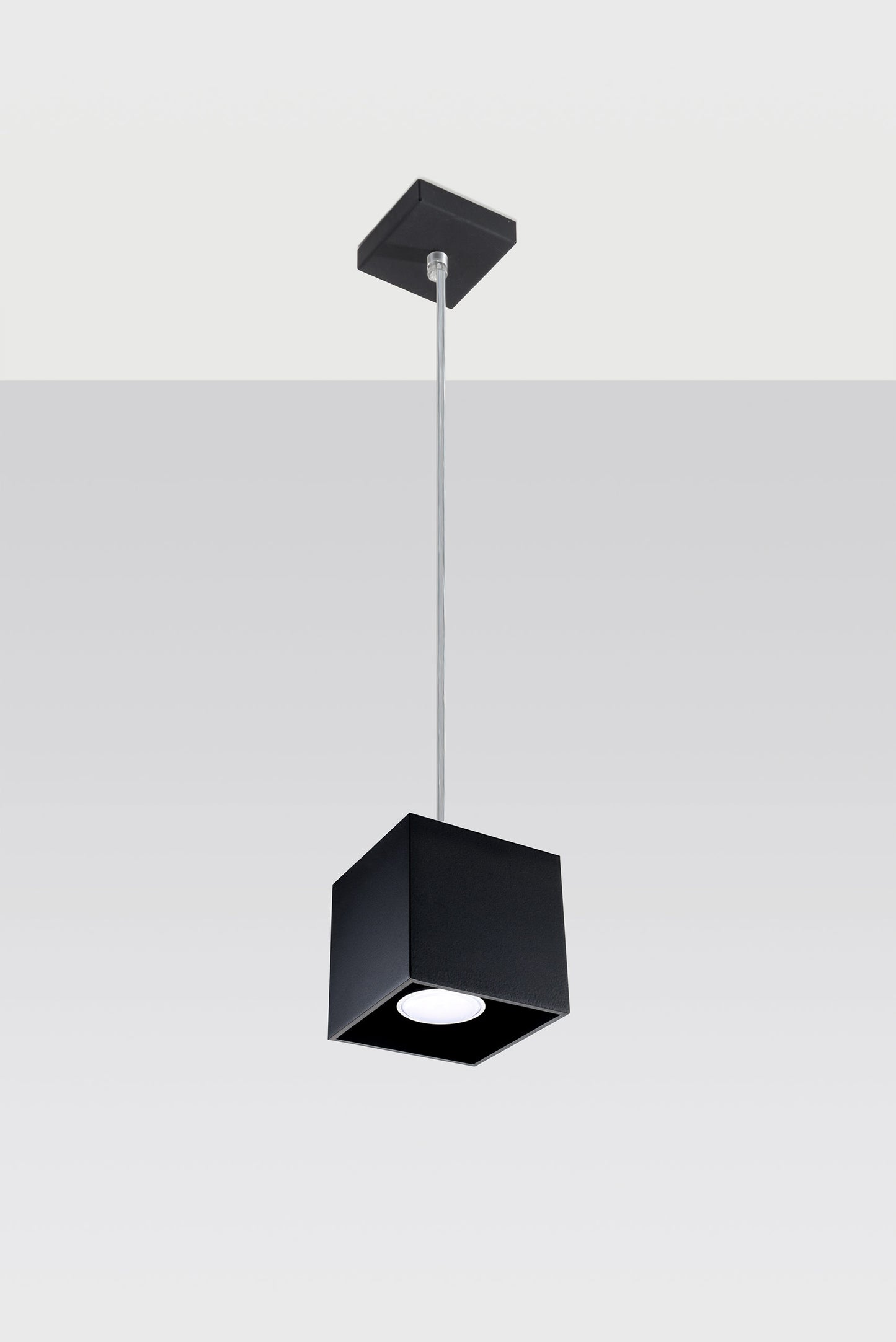 Pendant lamp QUAD 1 black
