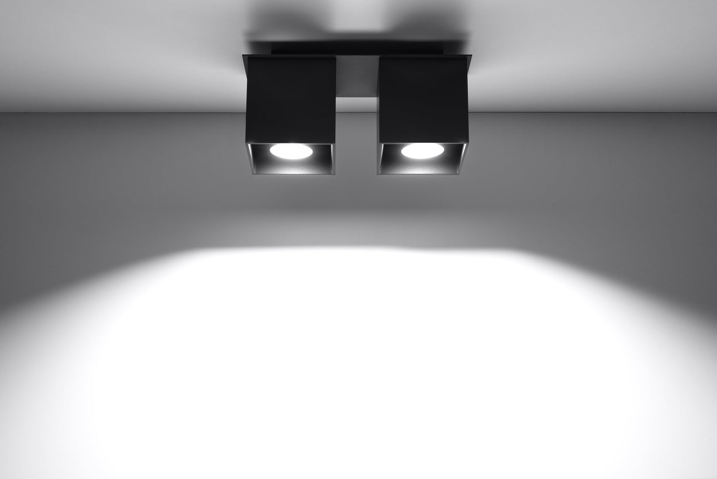 Ceiling Lamp QUAD 2 black