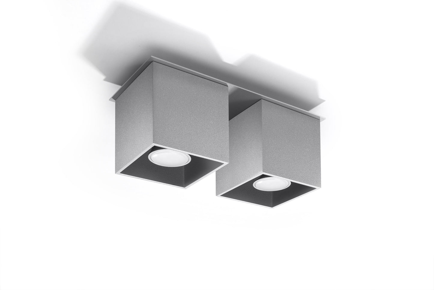 Ceiling Lamp QUAD 2 grey