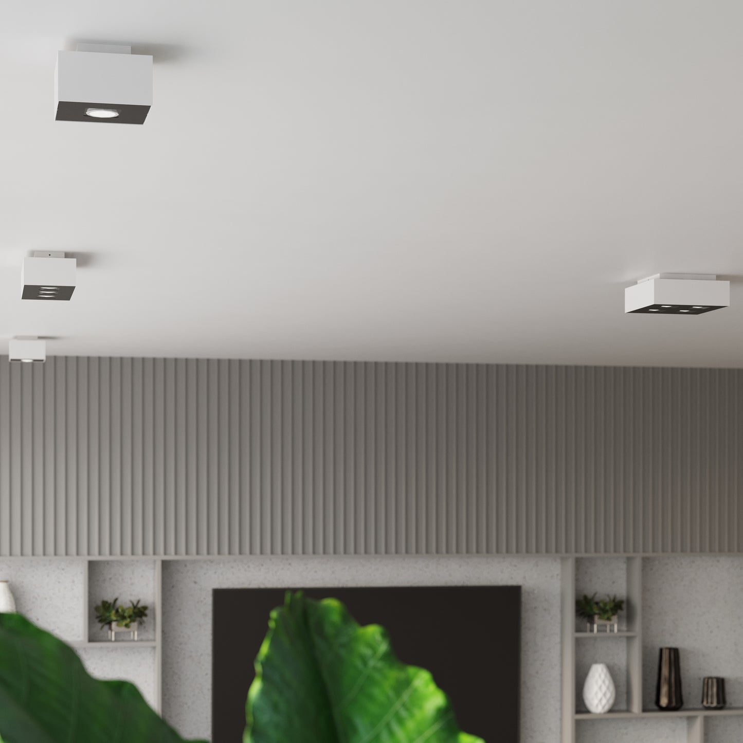 Ceiling Lamp MONO 3 white