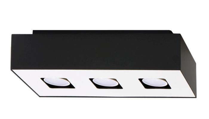 Ceiling Lamp MONO 3 black