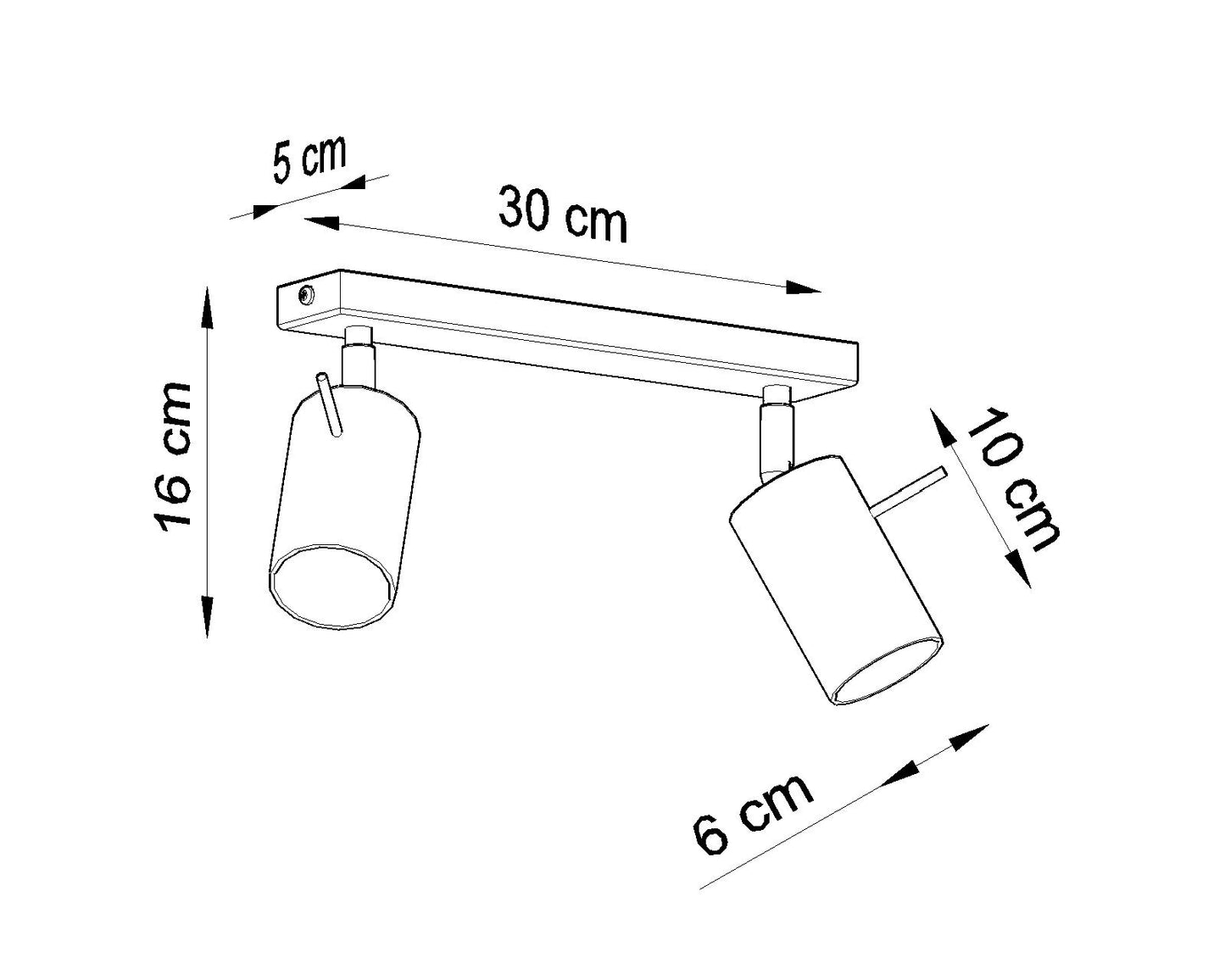 Ceiling Lamp RING 2 white