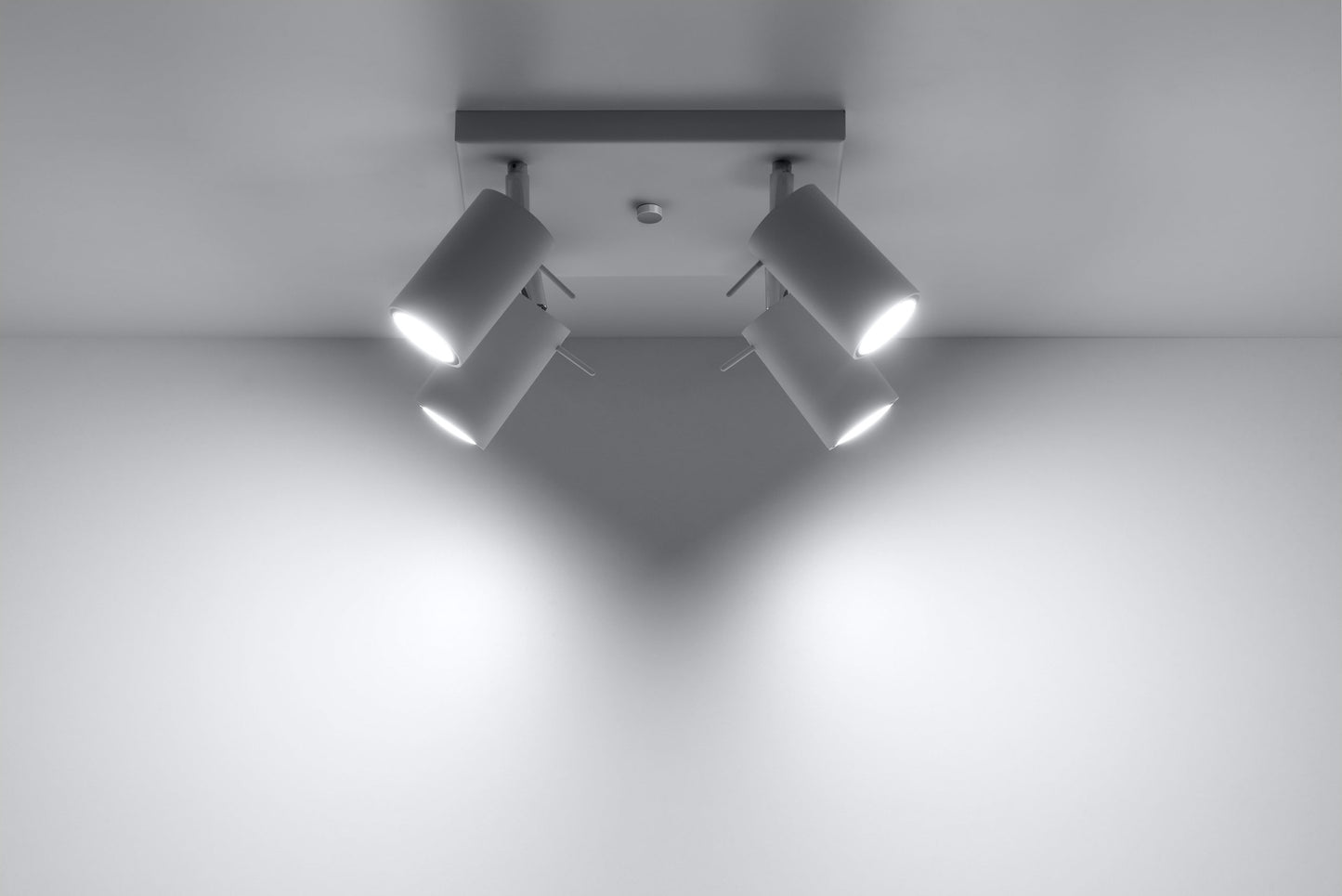 Ceiling Lamp RING 4 white