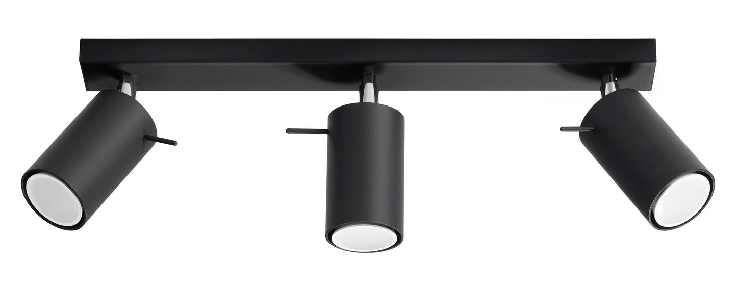 Ceiling Lamp RING 3 black