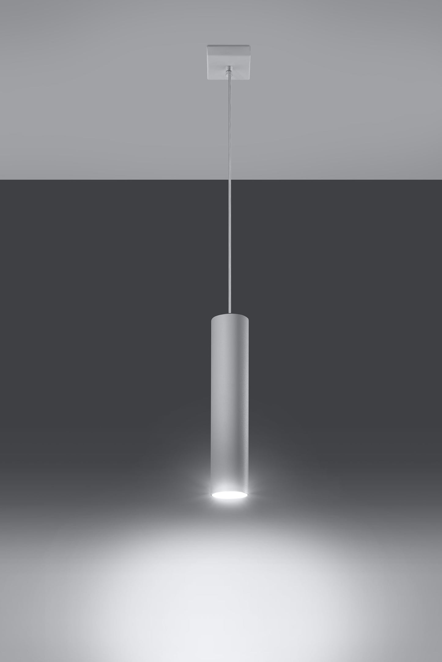 Pendant lamp LAGOS 1 white