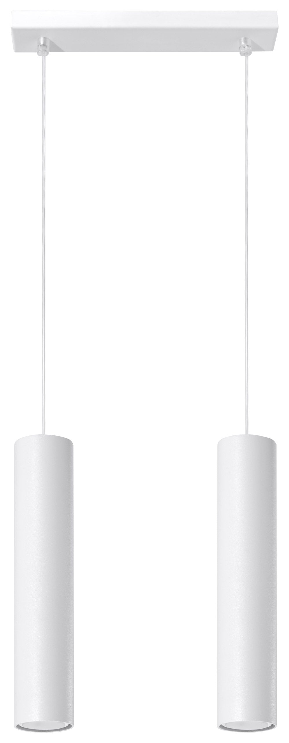 Pendant lamp LAGOS 2 white