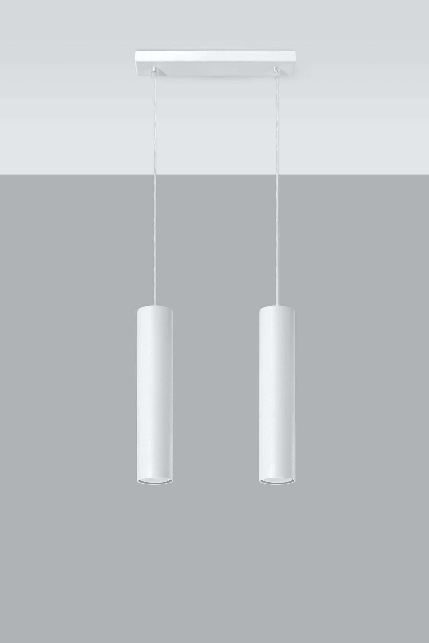 Pendant lamp LAGOS 2 white