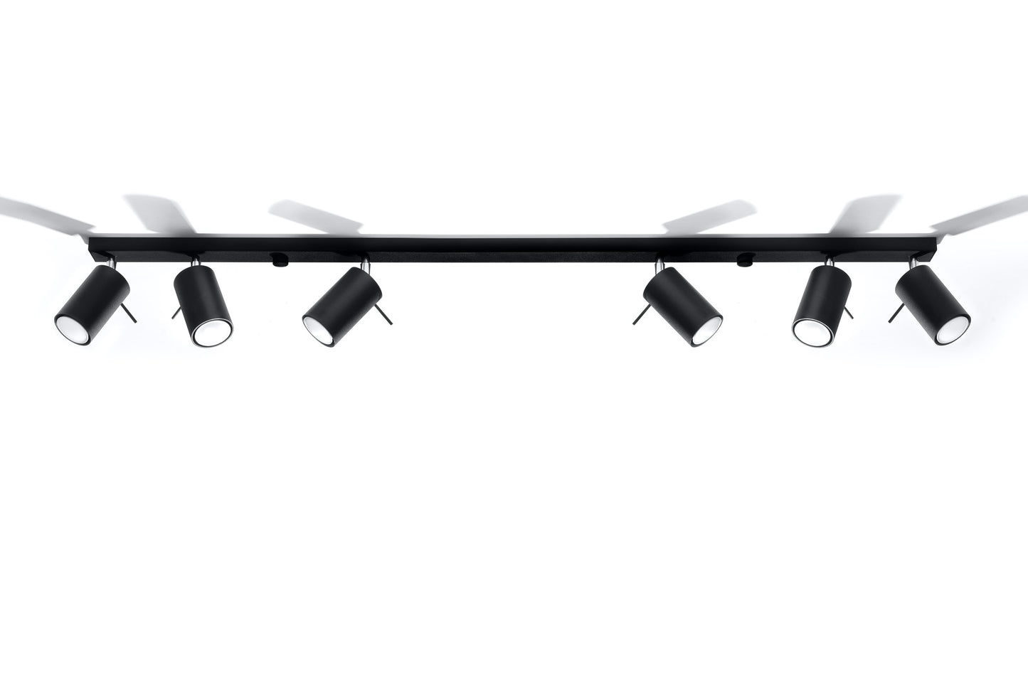 Ceiling Lamp RING 6L black