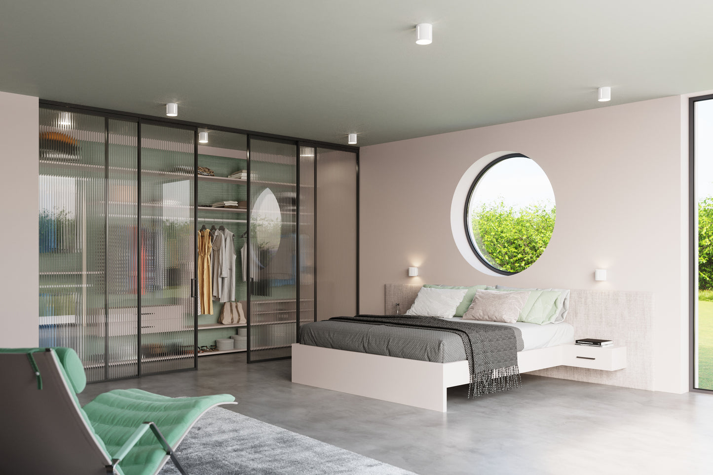 Wall lamp INEZ white