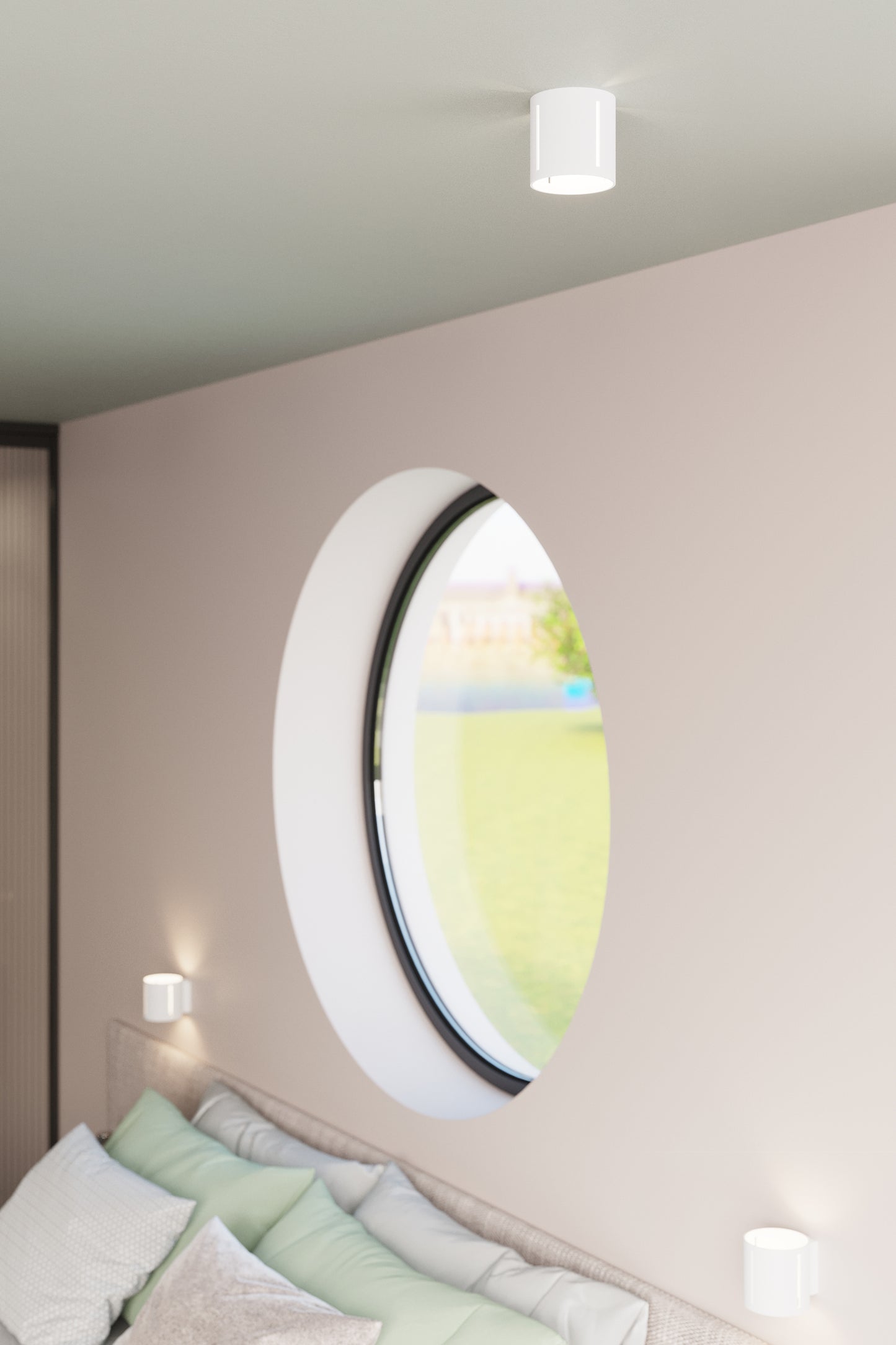 Wall lamp INEZ white