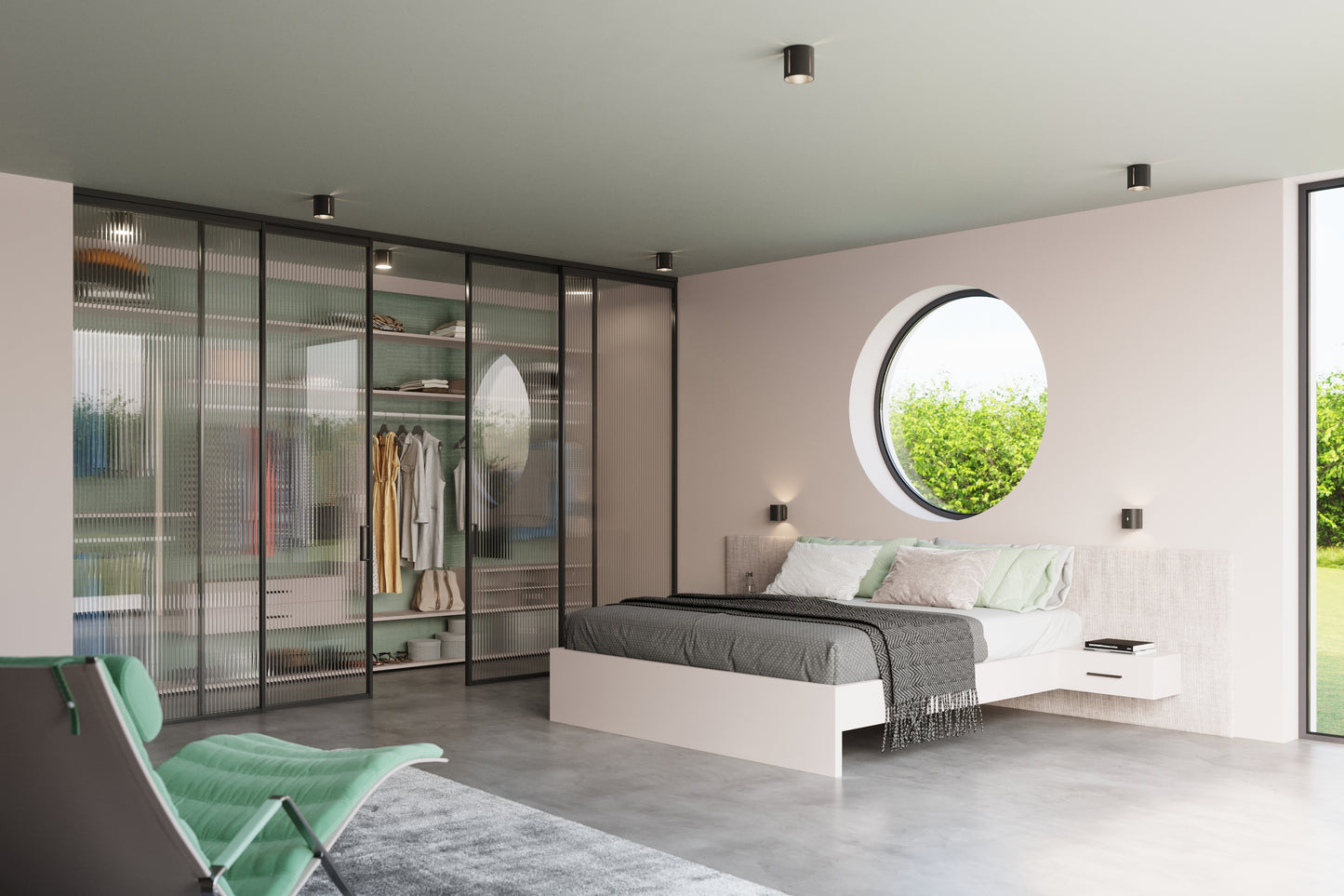 Wall lamp INEZ black