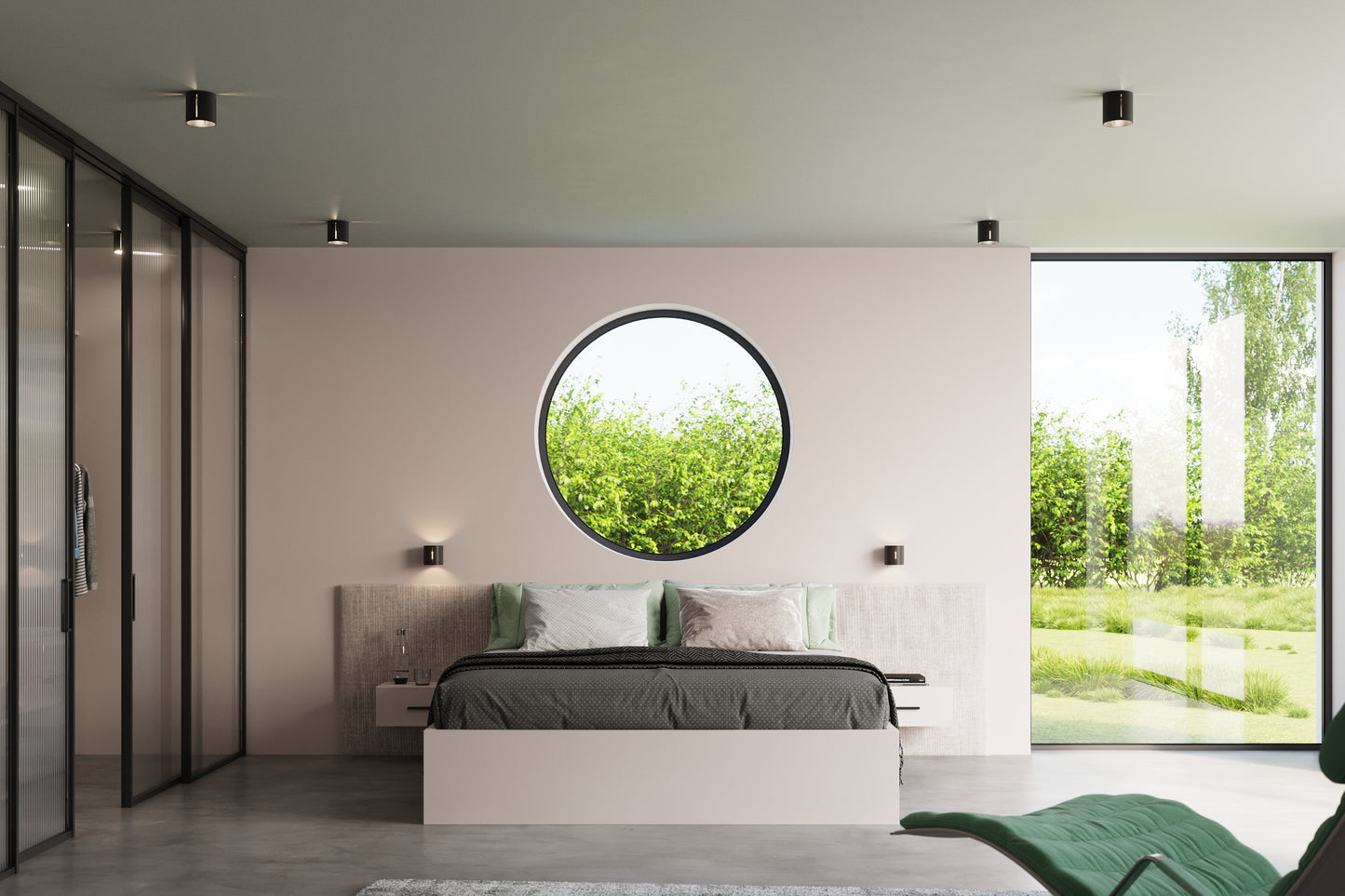 Wall lamp INEZ black
