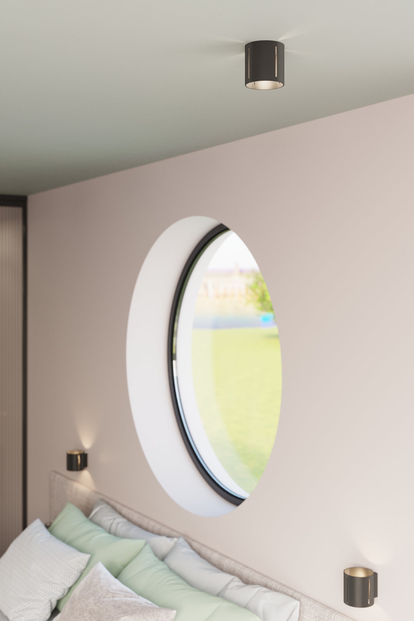 Wall lamp INEZ black