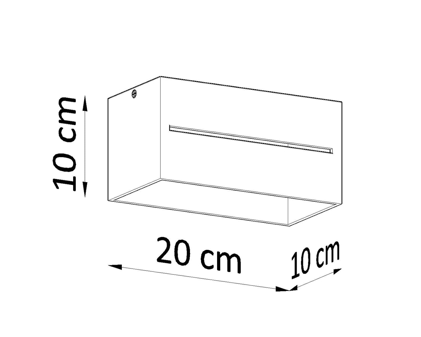 Ceiling Lamp LOBO 2 white