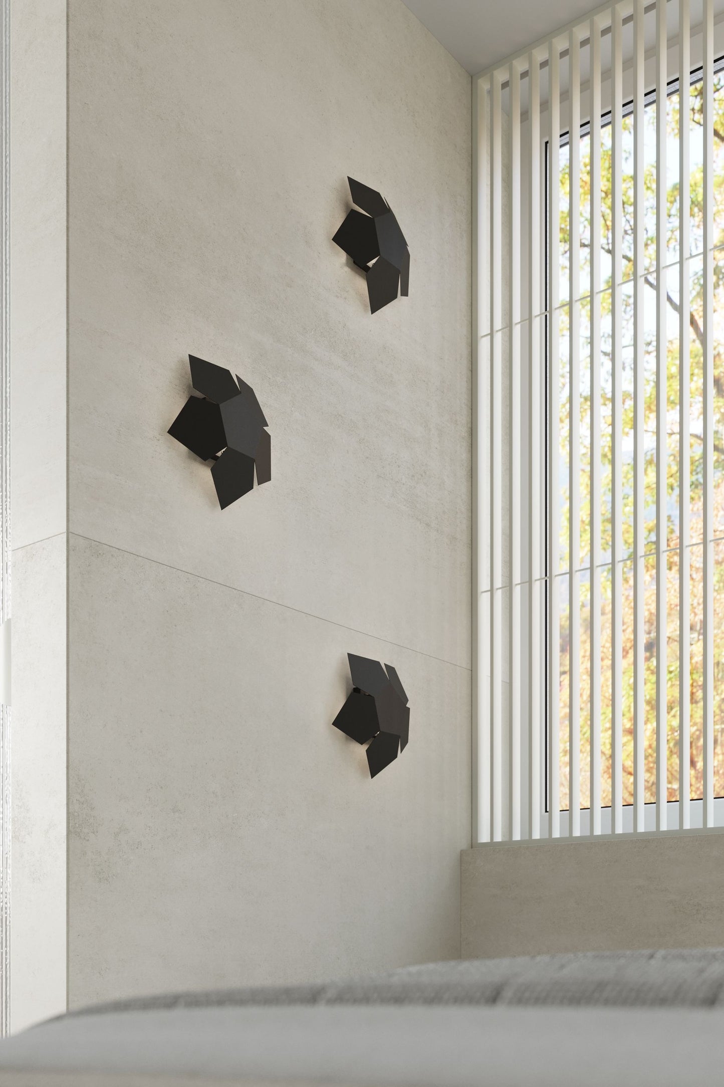 Wall lamp PENTA black