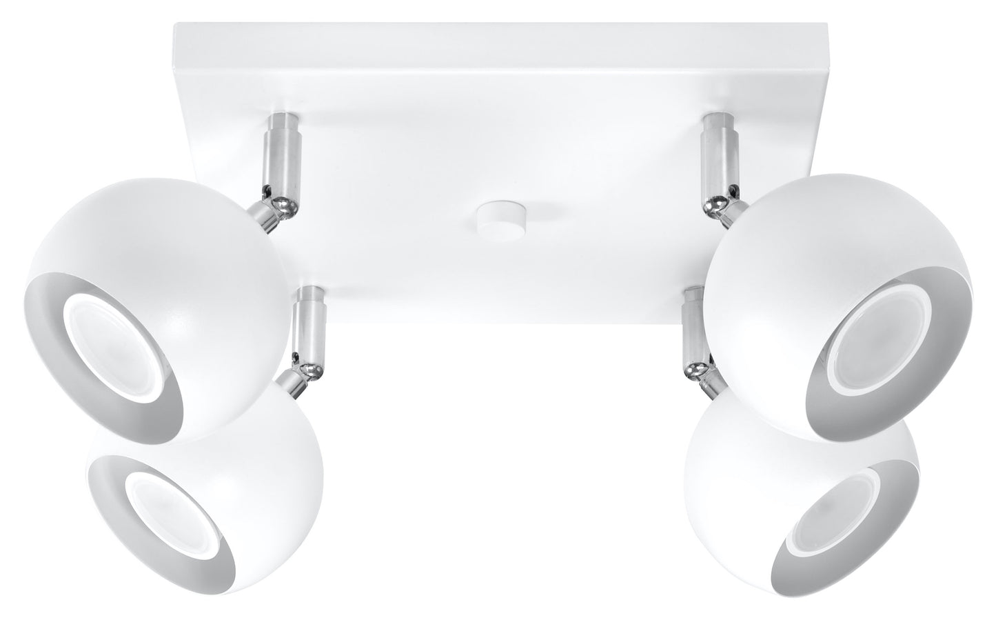 Ceiling lamp OCULARE 4 white