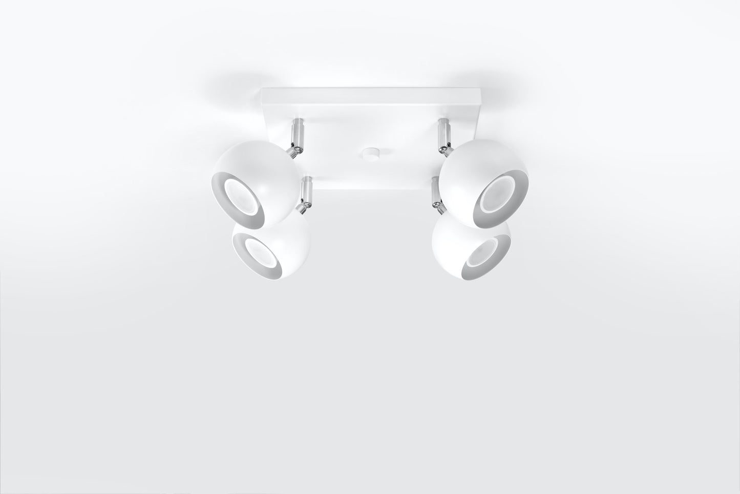 Ceiling lamp OCULARE 4 white