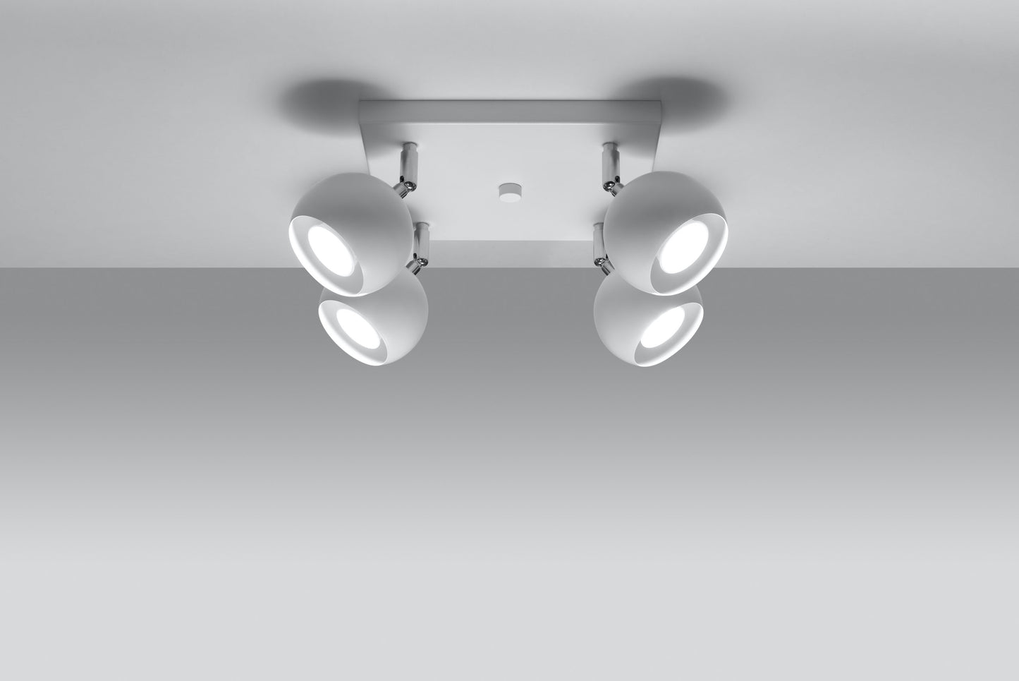 Ceiling lamp OCULARE 4 white