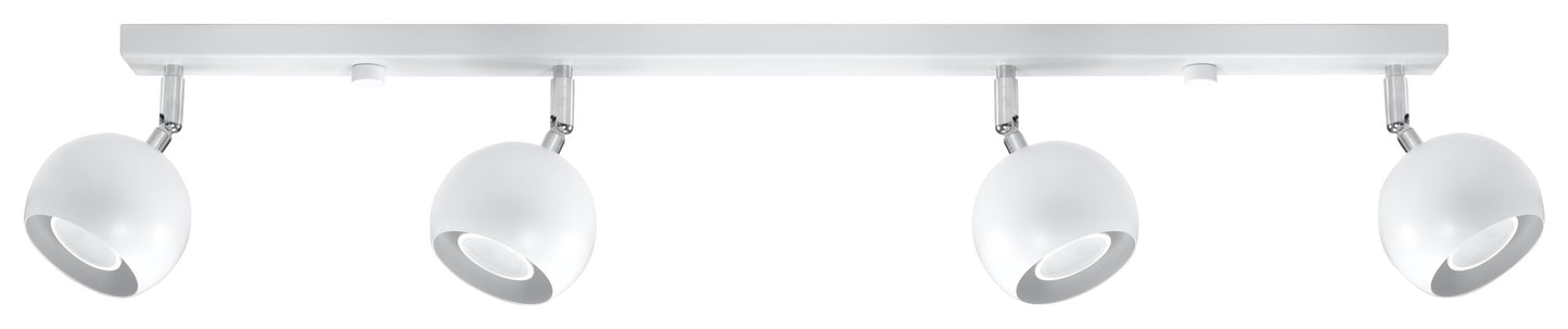 Ceiling lamp OCULARE 4L white