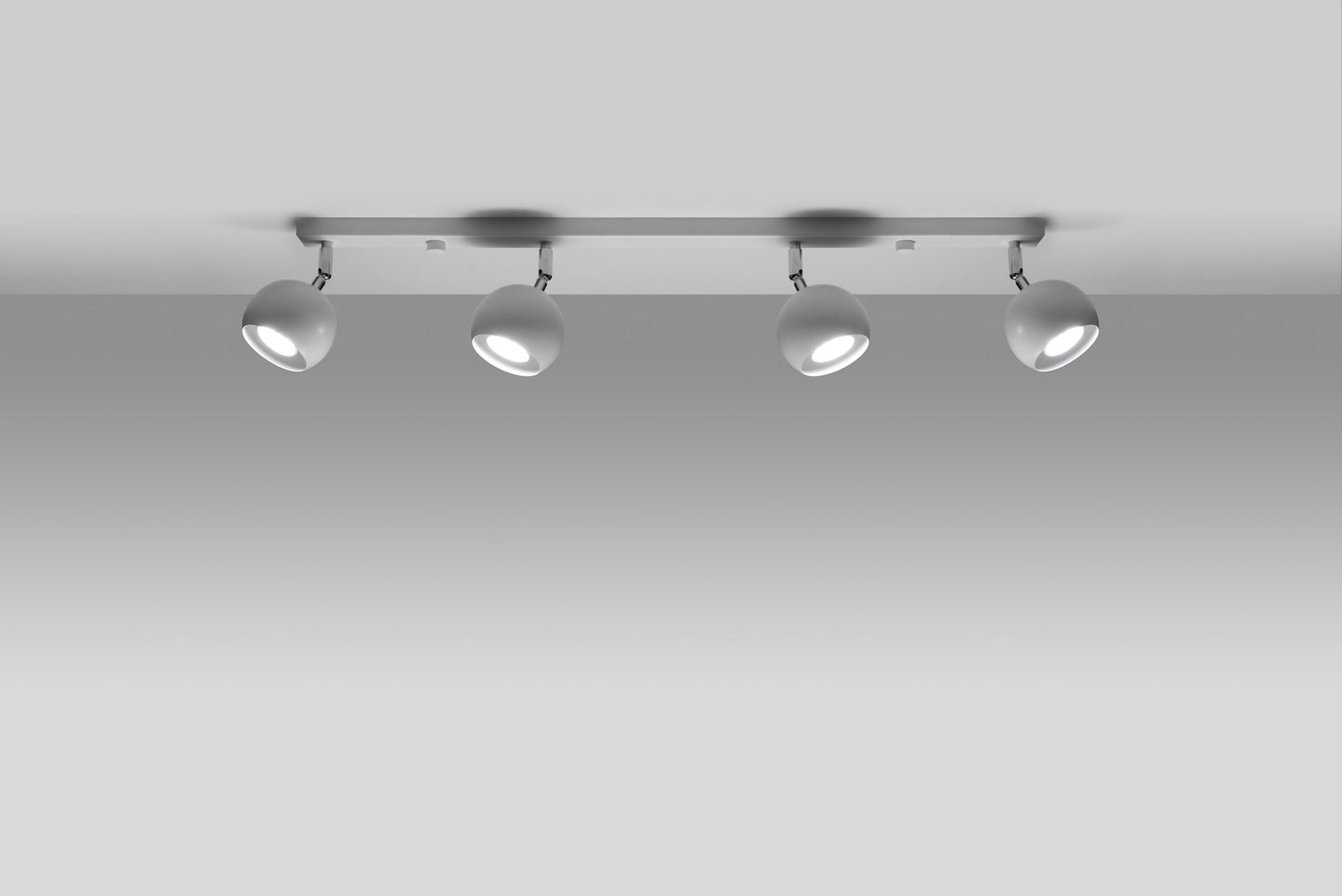 Ceiling lamp OCULARE 4L white