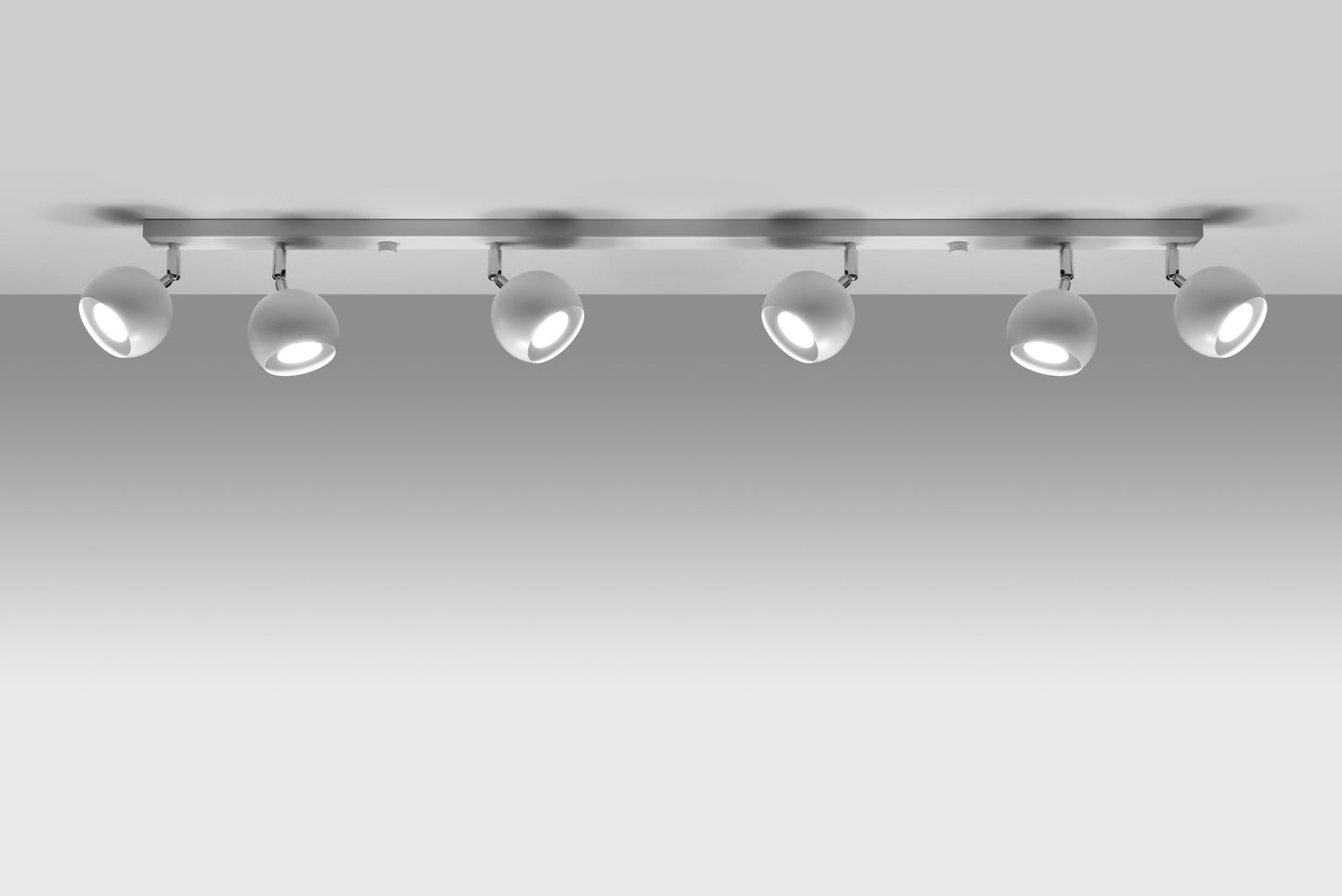 Ceiling lamp OCULARE 6L white