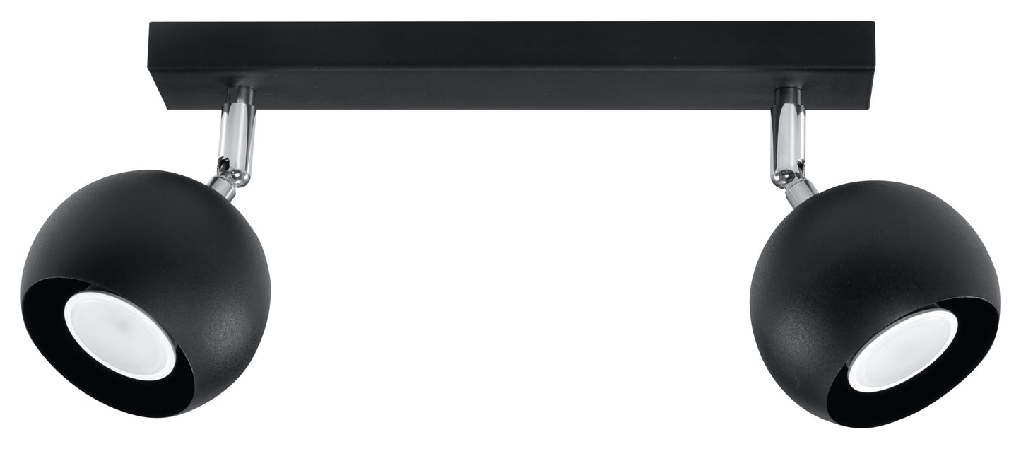 Ceiling lamp OCULARE 2 black