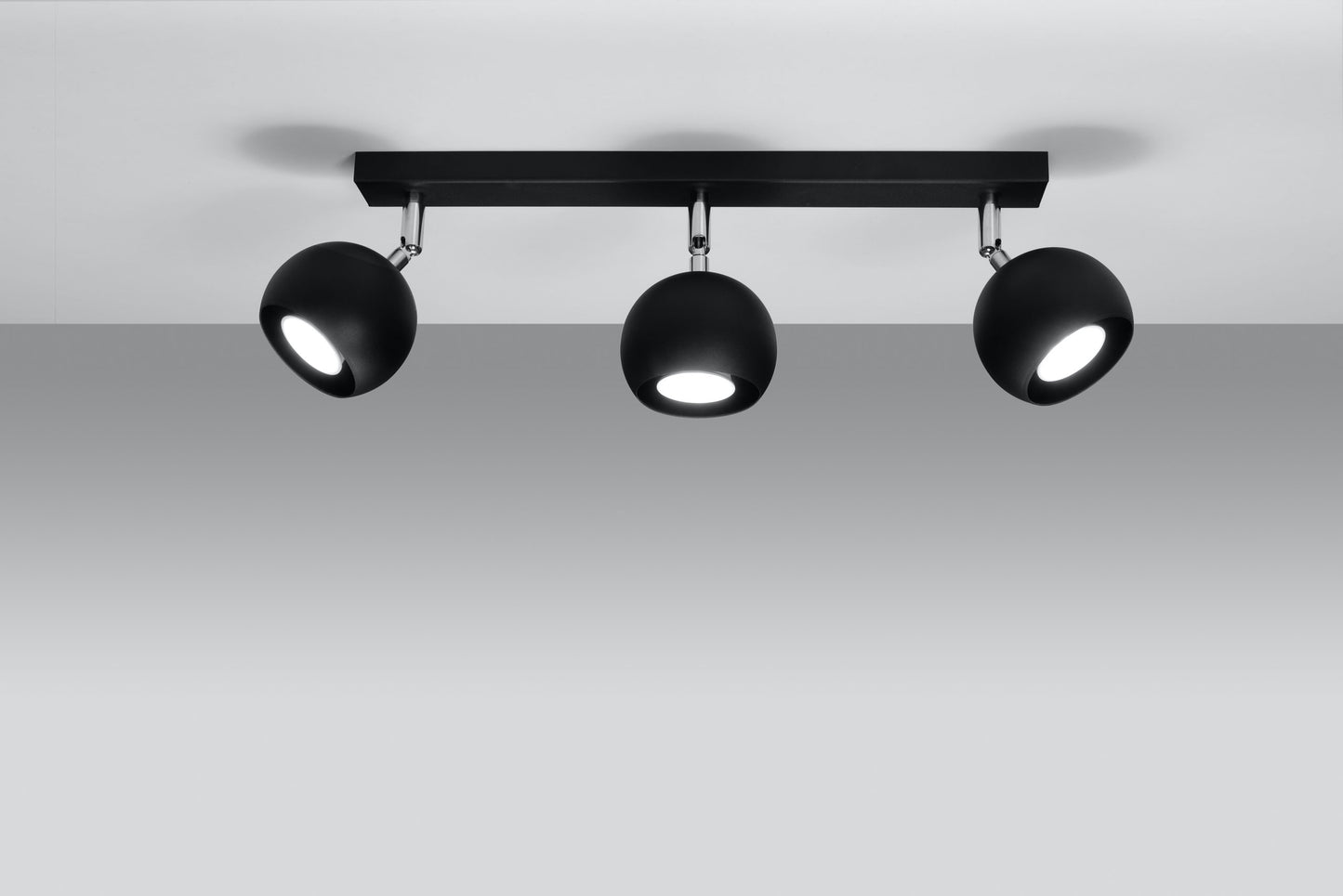 Ceiling lamp OCULARE 3 black