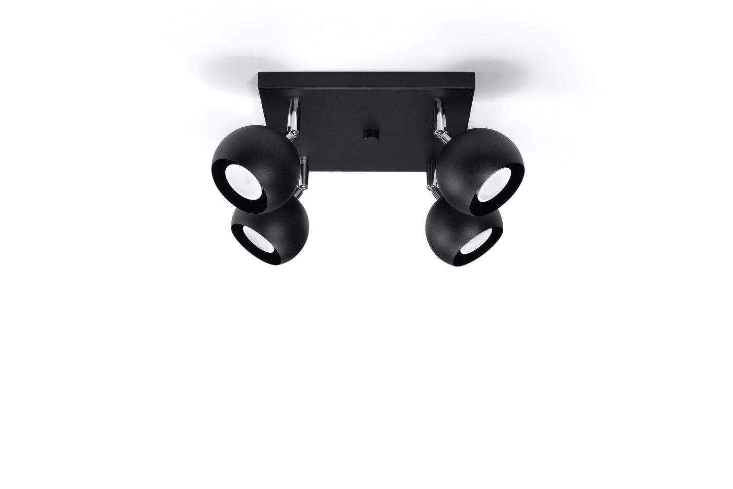 Ceiling lamp OCULARE 4 black