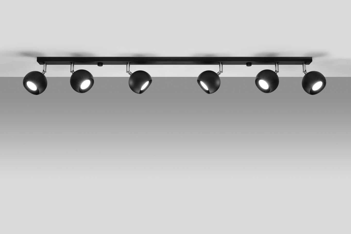Ceiling lamp OCULARE 6L black