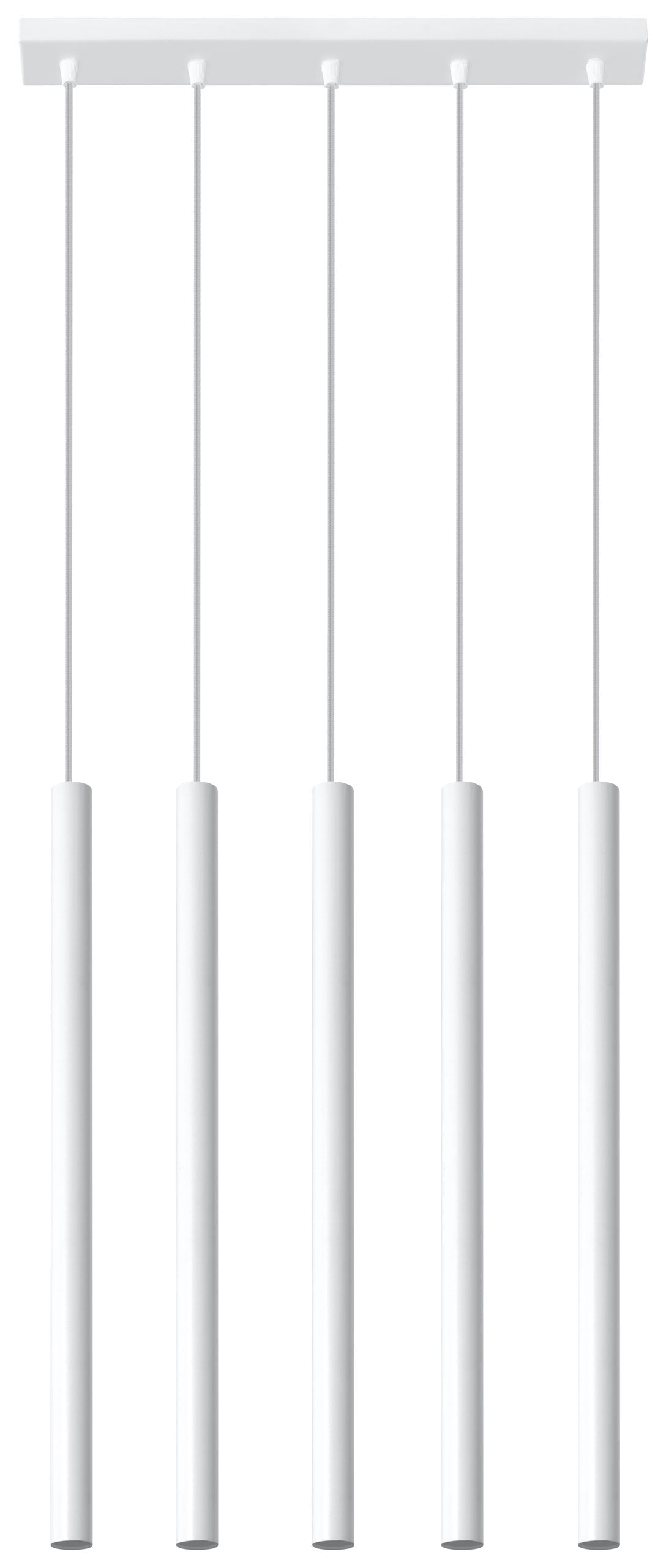 Pendant lamp PASTELO 5 white