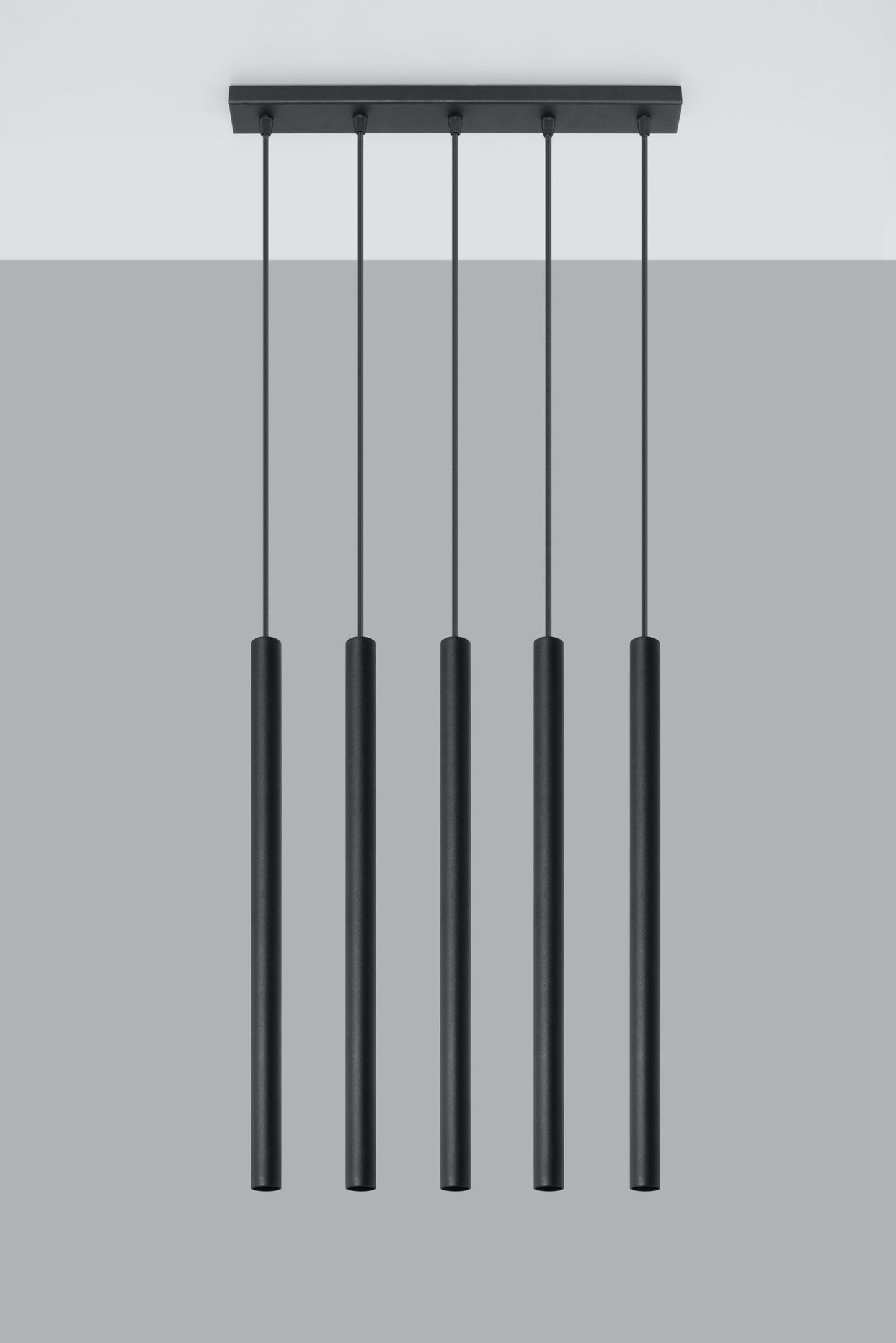 Pendant lamp PASTELO 5 black