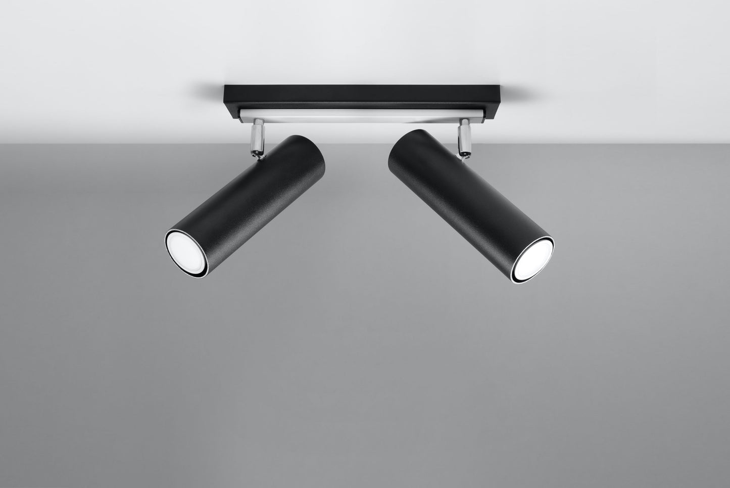Ceiling lamp DIREZIONE 2 black
