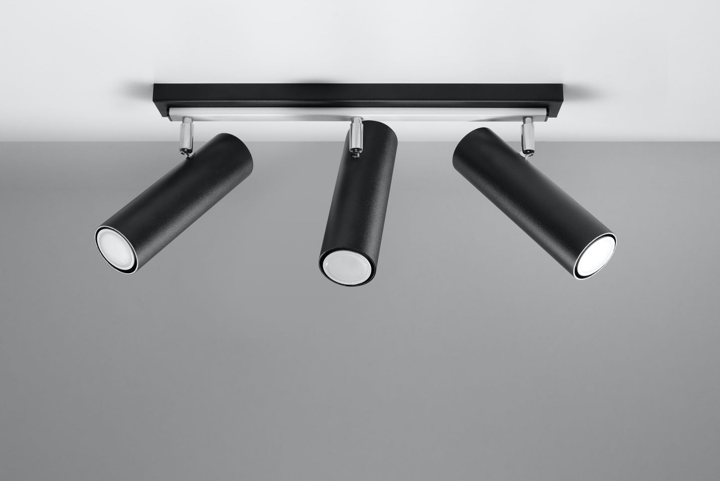 Ceiling lamp DIREZIONE 3 black