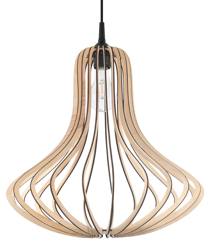 Pendant lamp ELZA wood