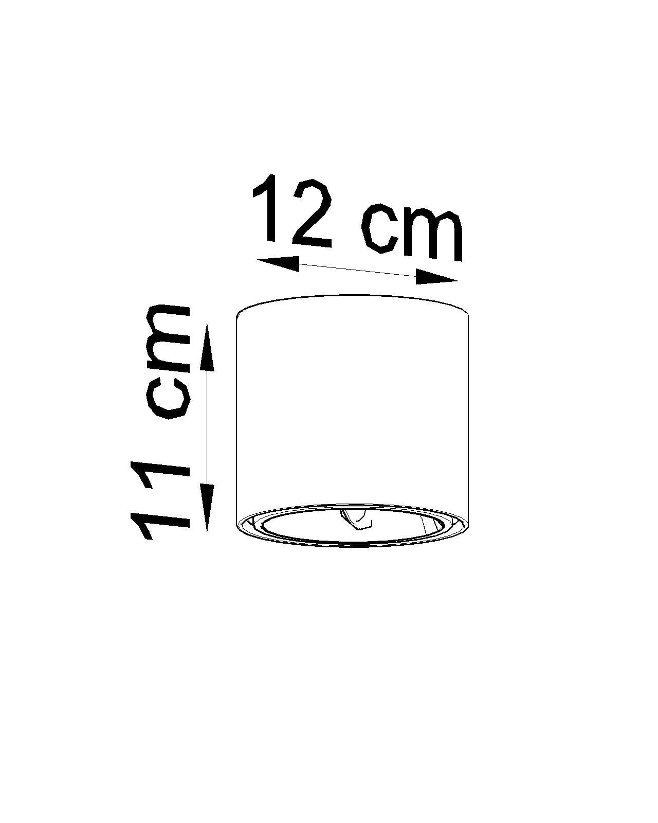 Ceiling Lamp TIUBE white