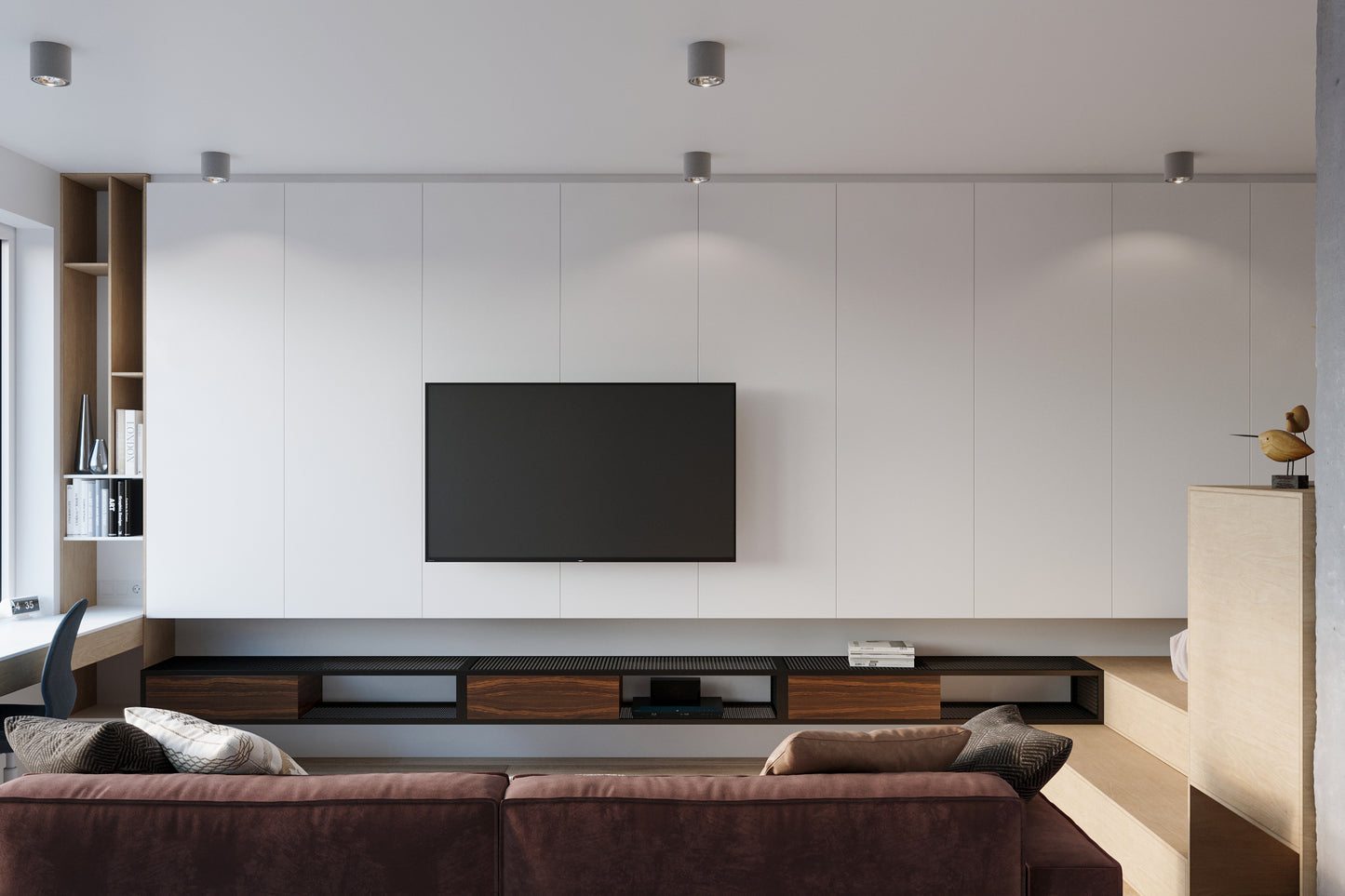 Ceiling Lamp TIUBE grey