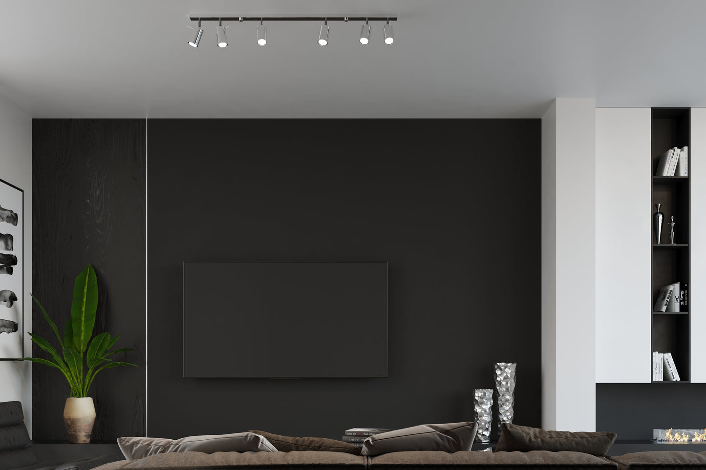 Wall lamp RING chrome