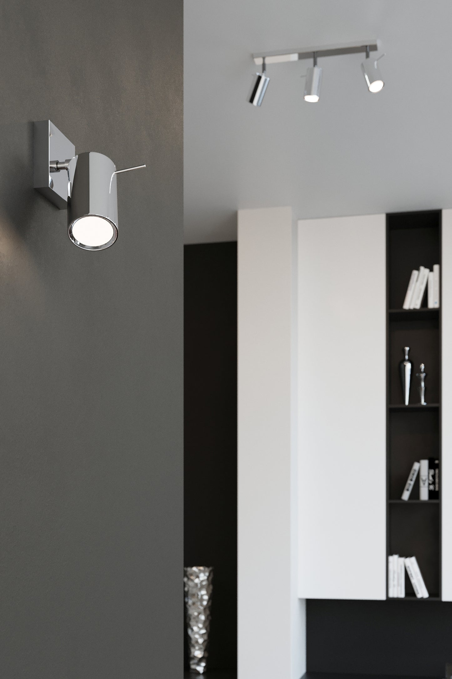 Ceiling Lamp RING 4 chrome