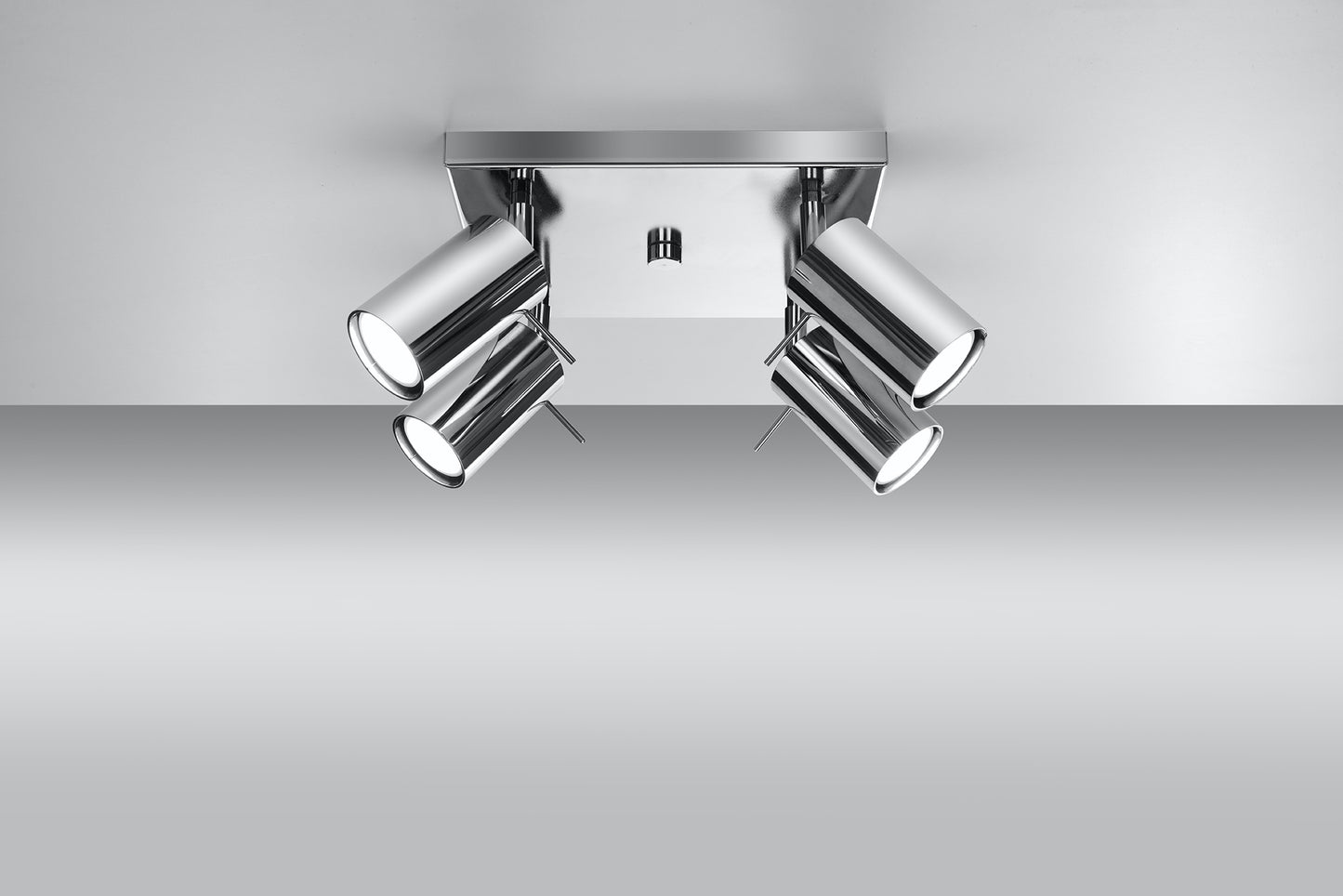 Ceiling Lamp RING 4 chrome