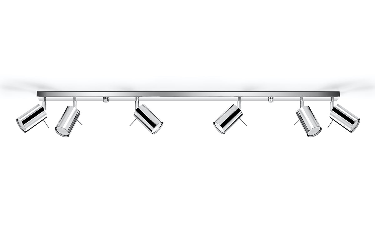 Ceiling Lamp RING 6L chrome