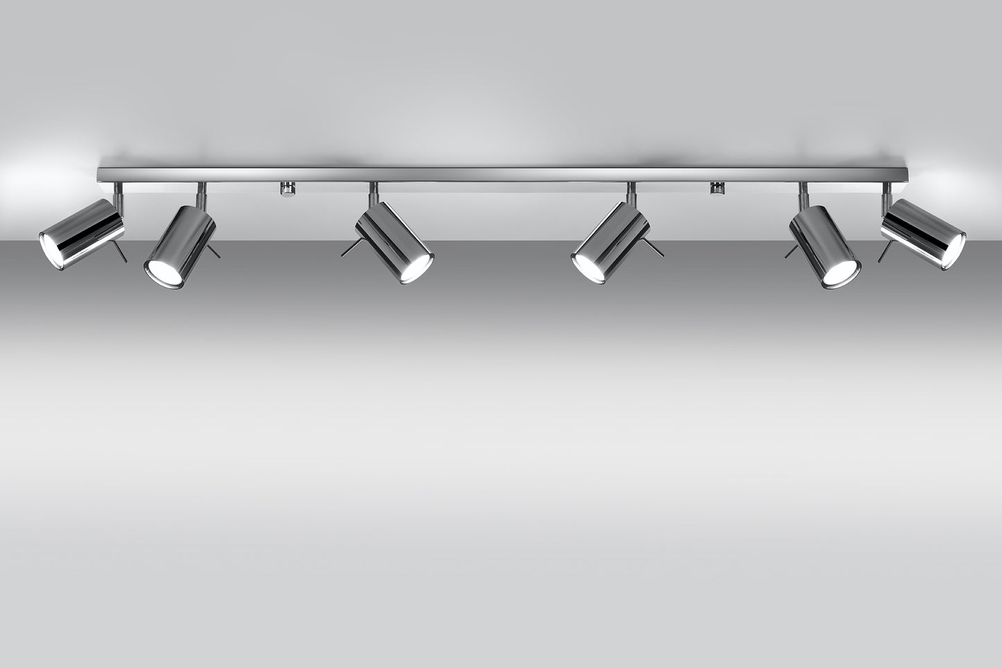 Ceiling Lamp RING 6L chrome