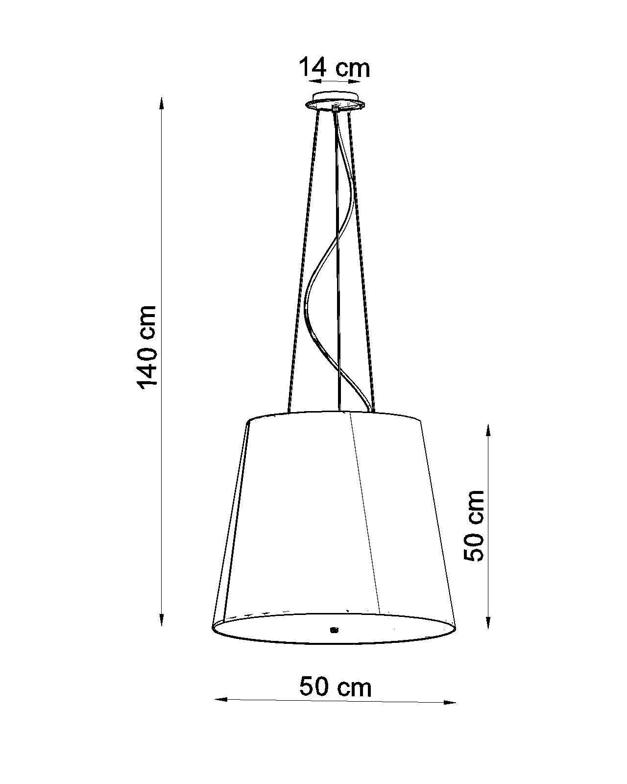 Chandelier GENEVE 50 black