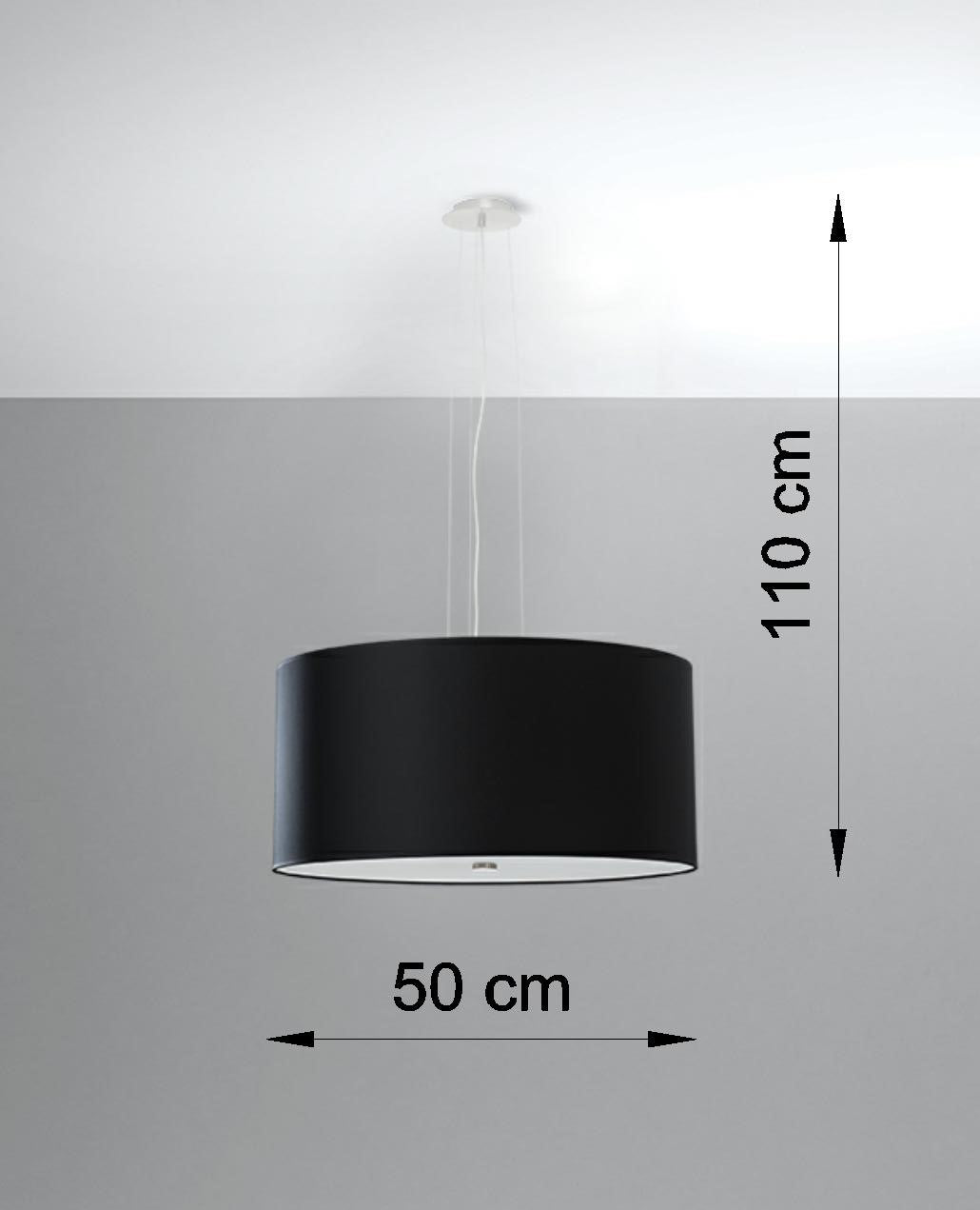 Chandelier OTTO 50 black