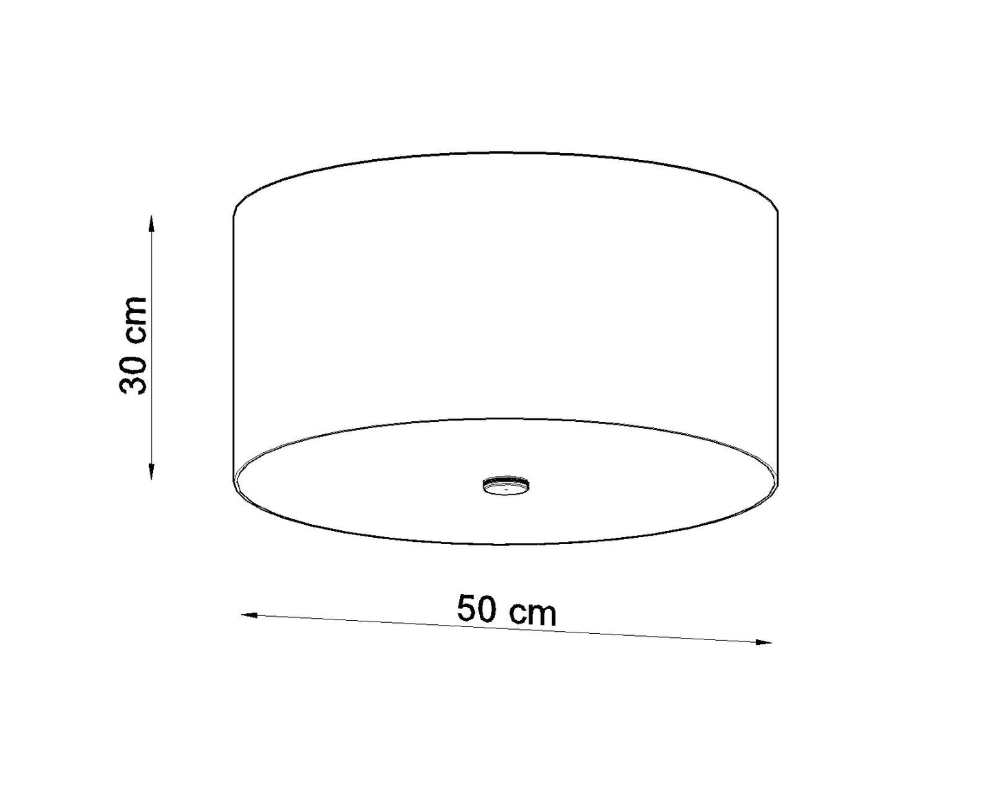 Chandelier OTTO 50 black