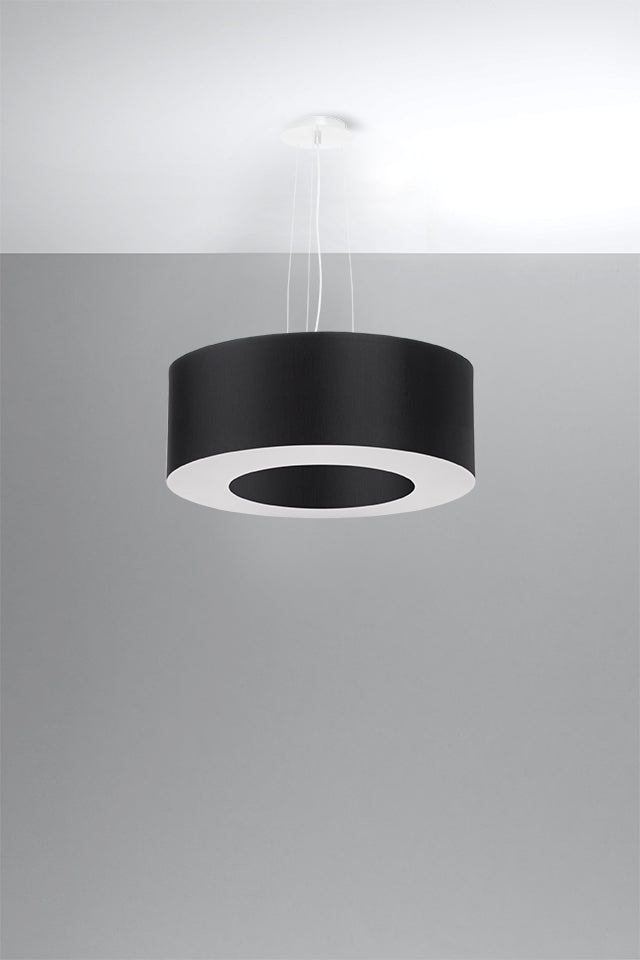 Chandelier SATURNO 50 black