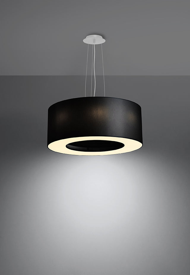 Chandelier SATURNO 50 black