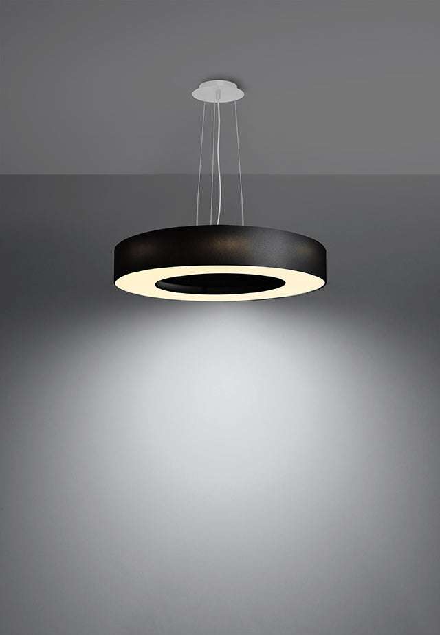 Chandelier SATURNO SLIM 50 black