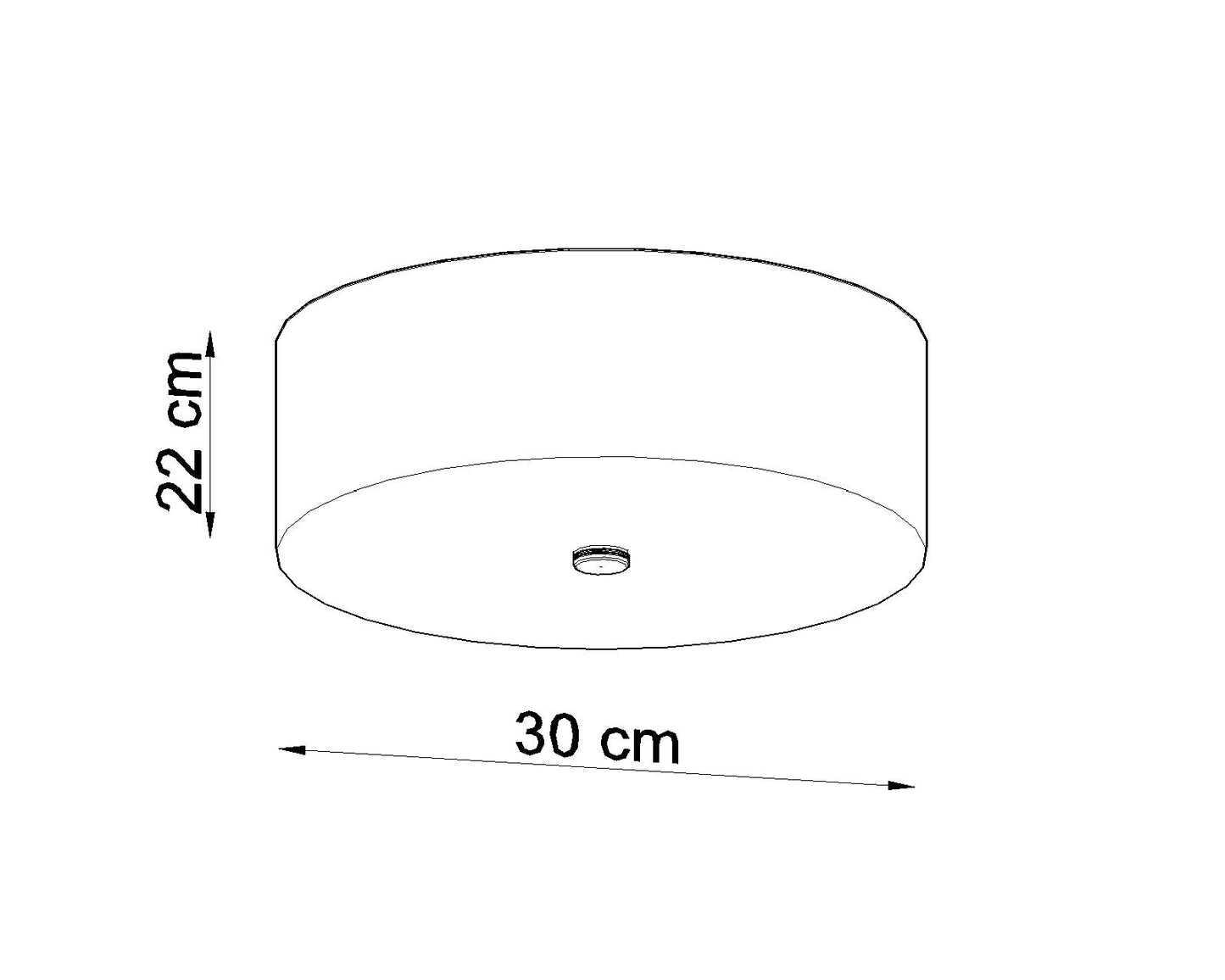 Ceiling Lamp SKALA 30 white