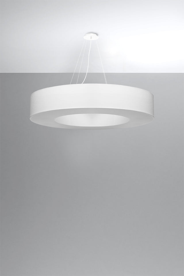 Chandelier SATURNO 90 white